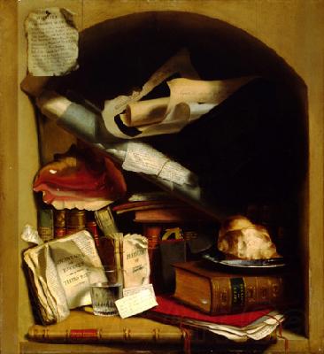 Charles Bird King The Poor Artist's Cupboard